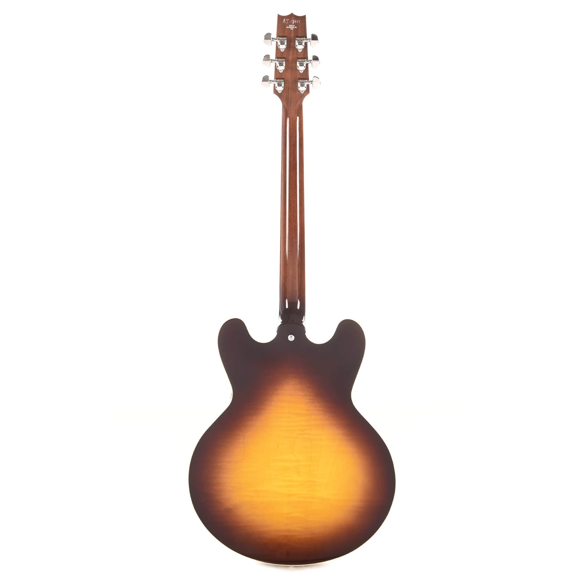 Heritage H-535 Standard Semi-Hollow Original Sunburst Electric Guitars / Semi-Hollow