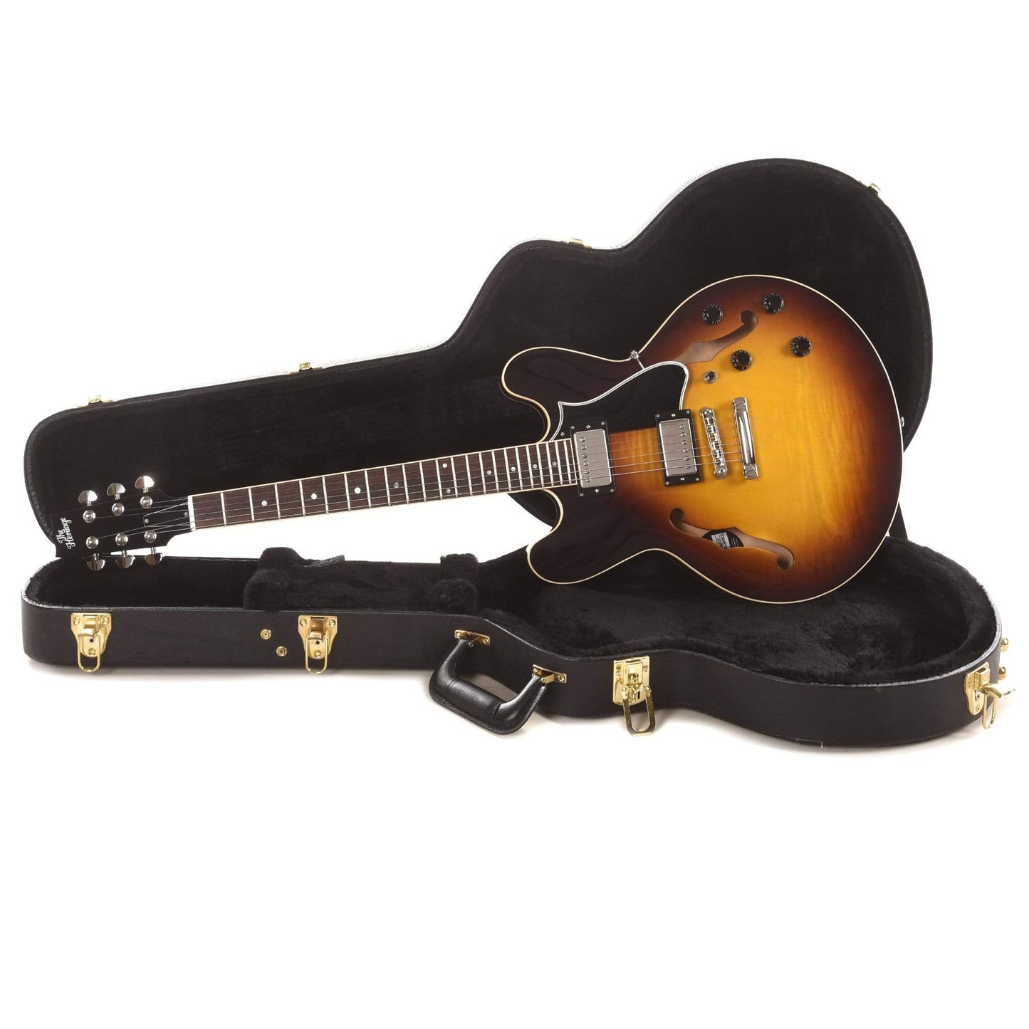 Heritage H-535 Standard Semi-Hollow Original Sunburst Electric Guitars / Semi-Hollow