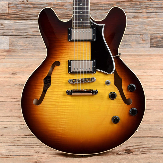 Heritage H-535 Standard Semi-Hollow Original Sunburst Electric Guitars / Semi-Hollow