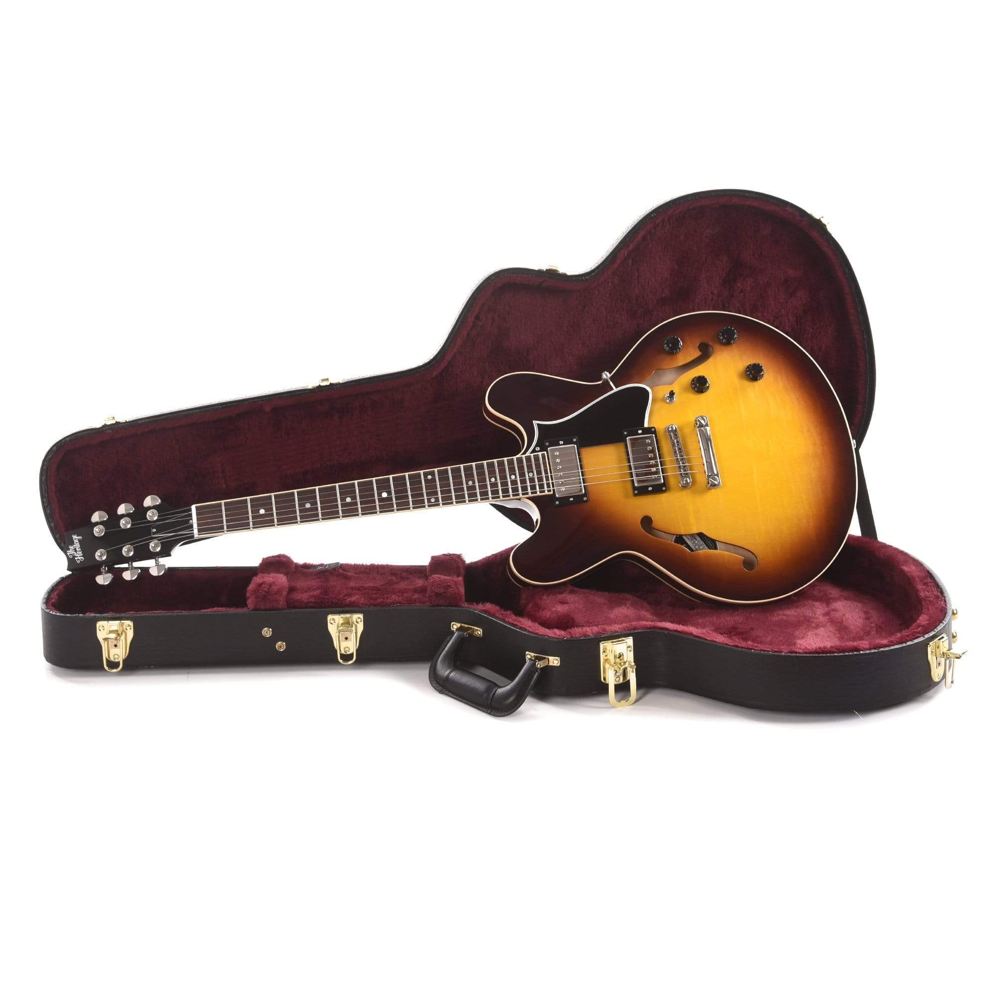 Heritage H-535 Standard Semi-Hollow Original Sunburst Electric Guitars / Semi-Hollow