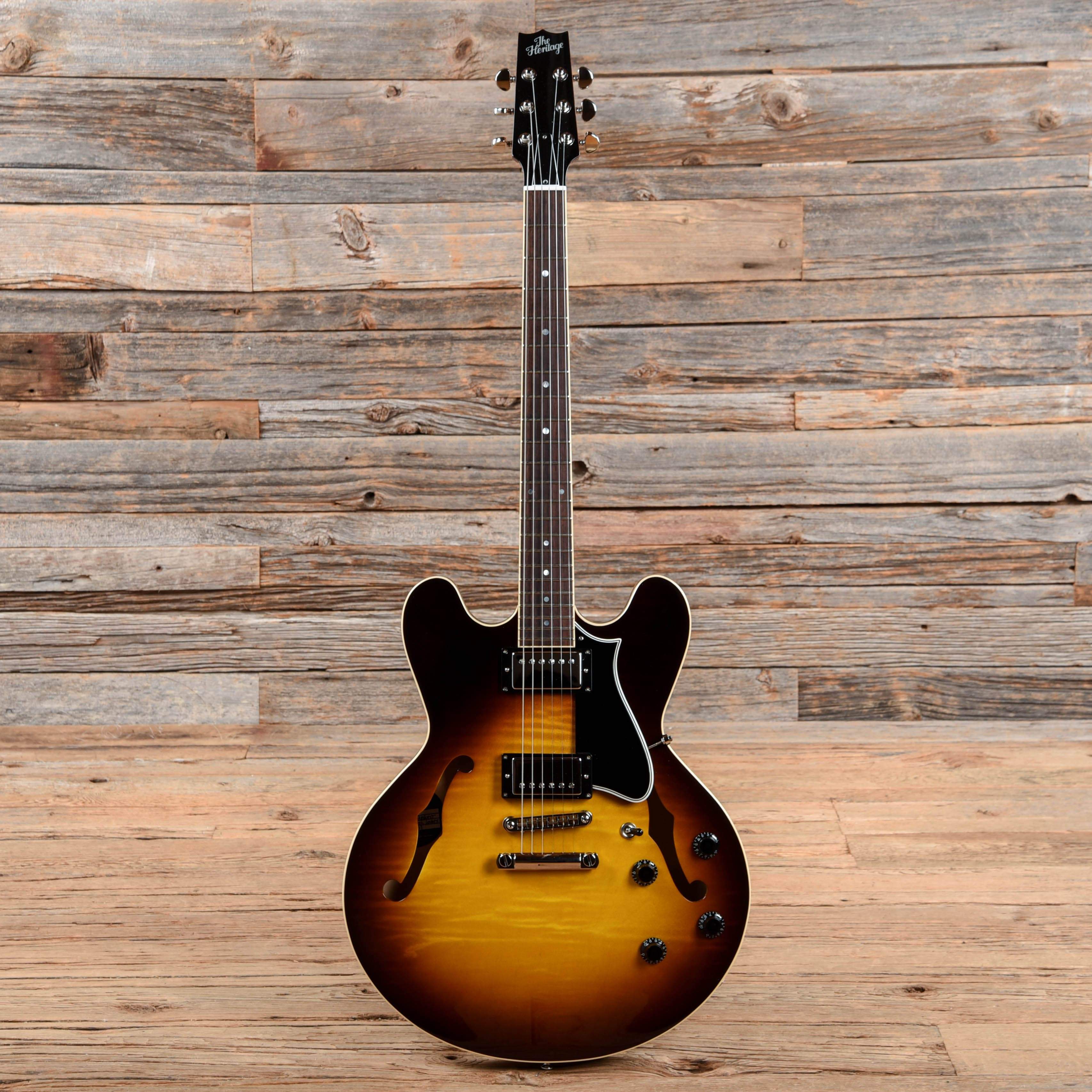 Heritage H-535 Standard Semi-Hollow Original Sunburst 2019 Electric Guitars / Semi-Hollow
