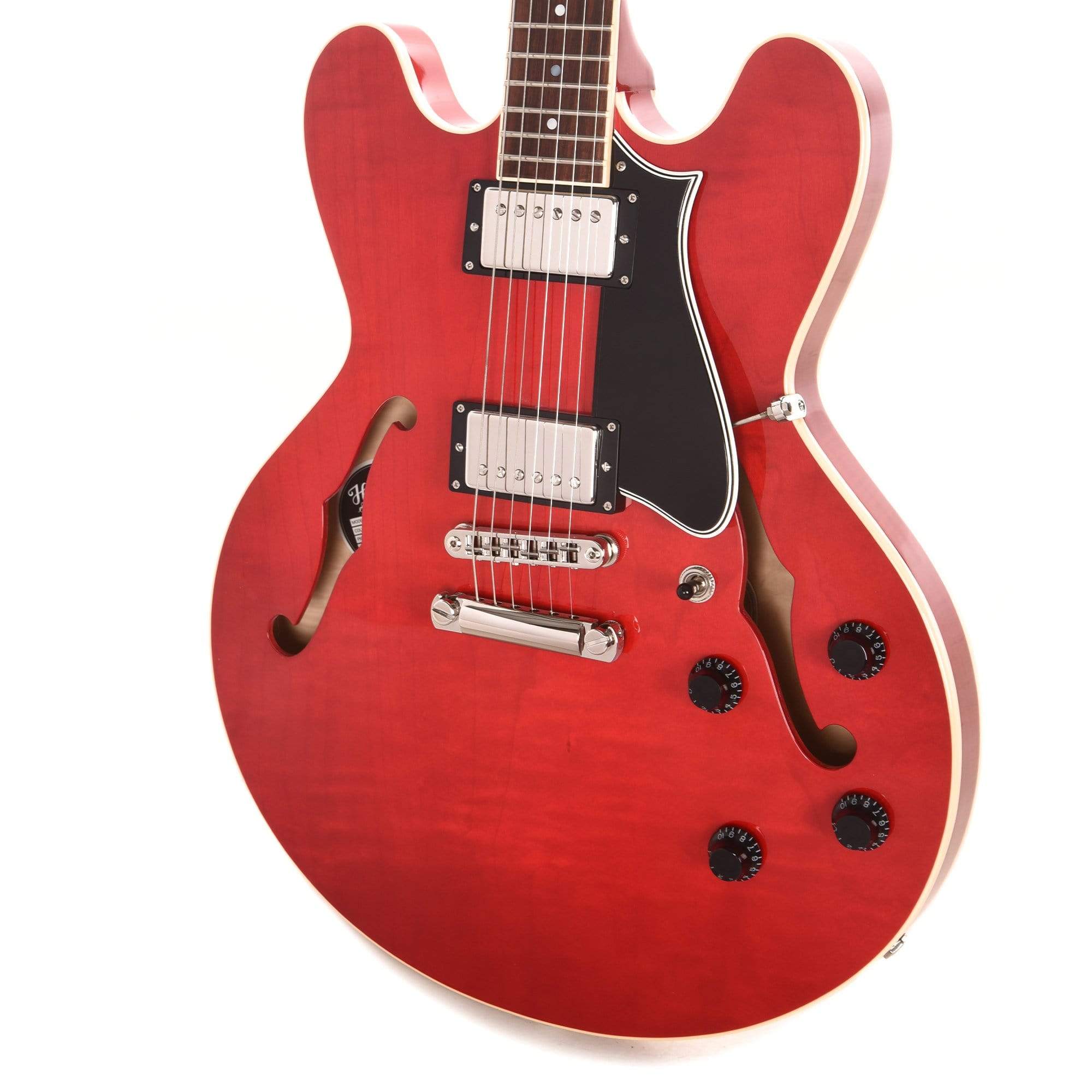 Heritage H-535 Standard Semi-Hollow Translucent Cherry Electric Guitars / Semi-Hollow