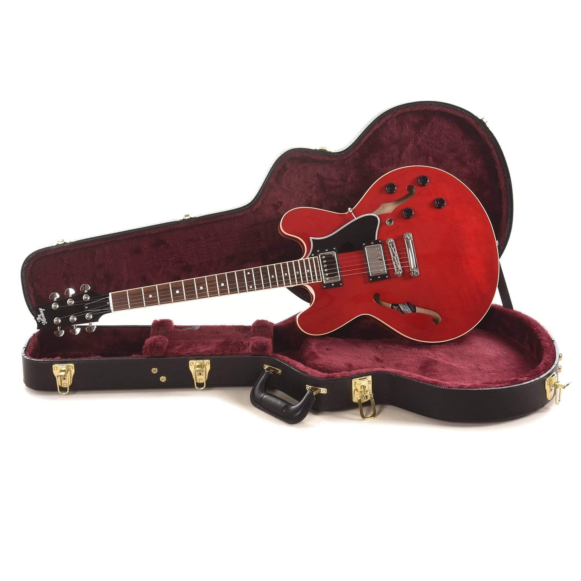 Heritage H-535 Standard Semi-Hollow Translucent Cherry Electric Guitars / Semi-Hollow