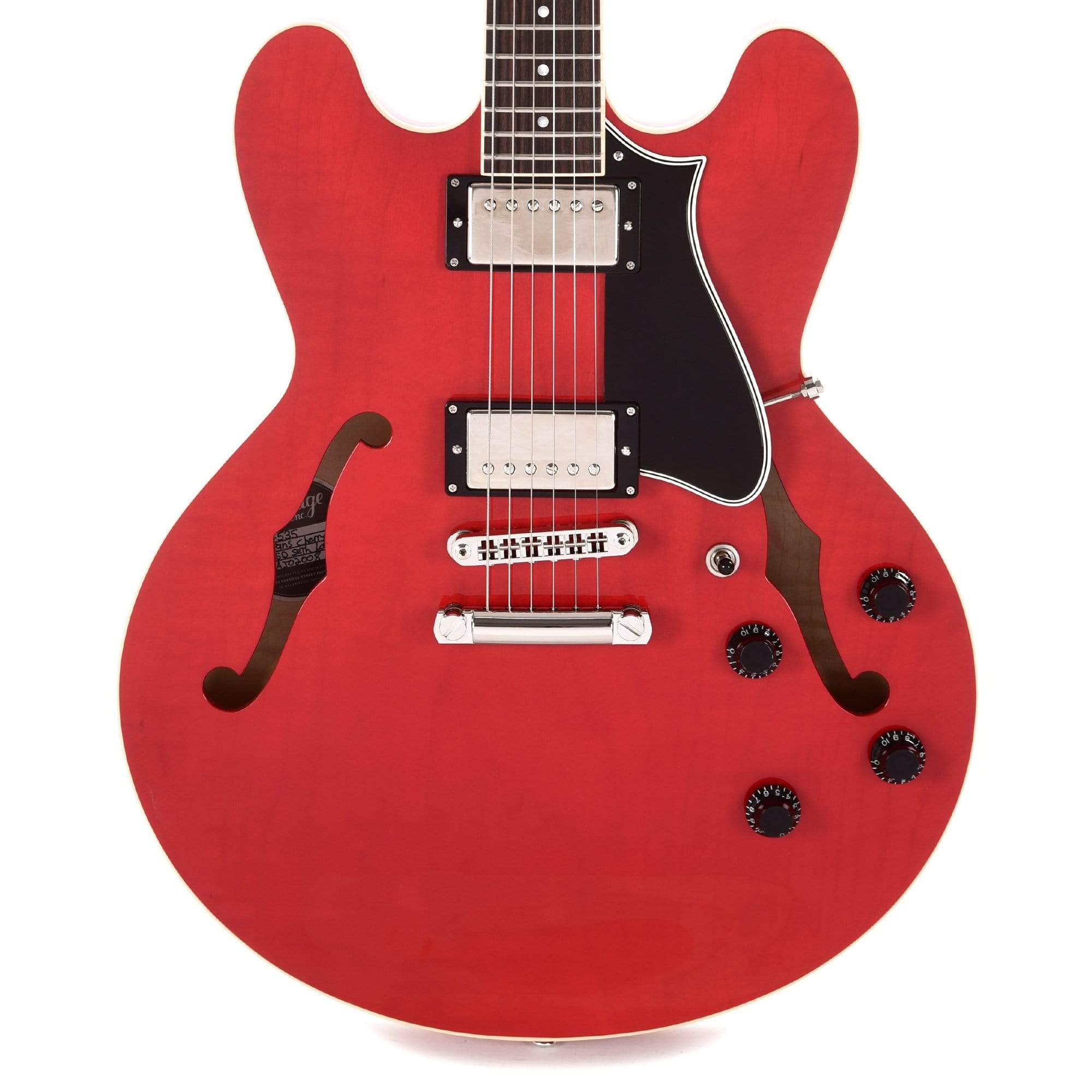 Heritage H-535 Standard Semi-Hollow Translucent Cherry Electric Guitars / Semi-Hollow