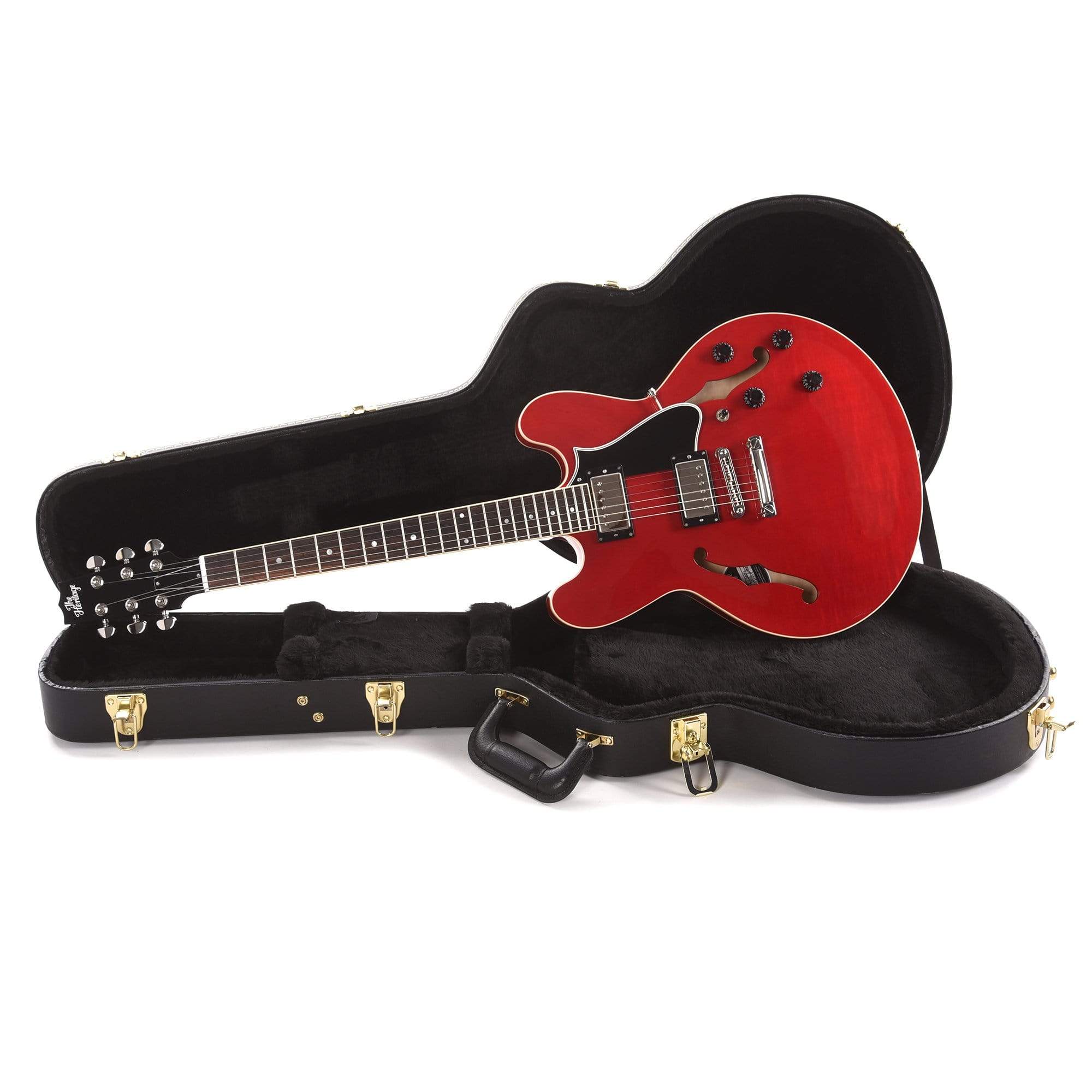 Heritage H-535 Standard Semi-Hollow Translucent Cherry Electric Guitars / Semi-Hollow