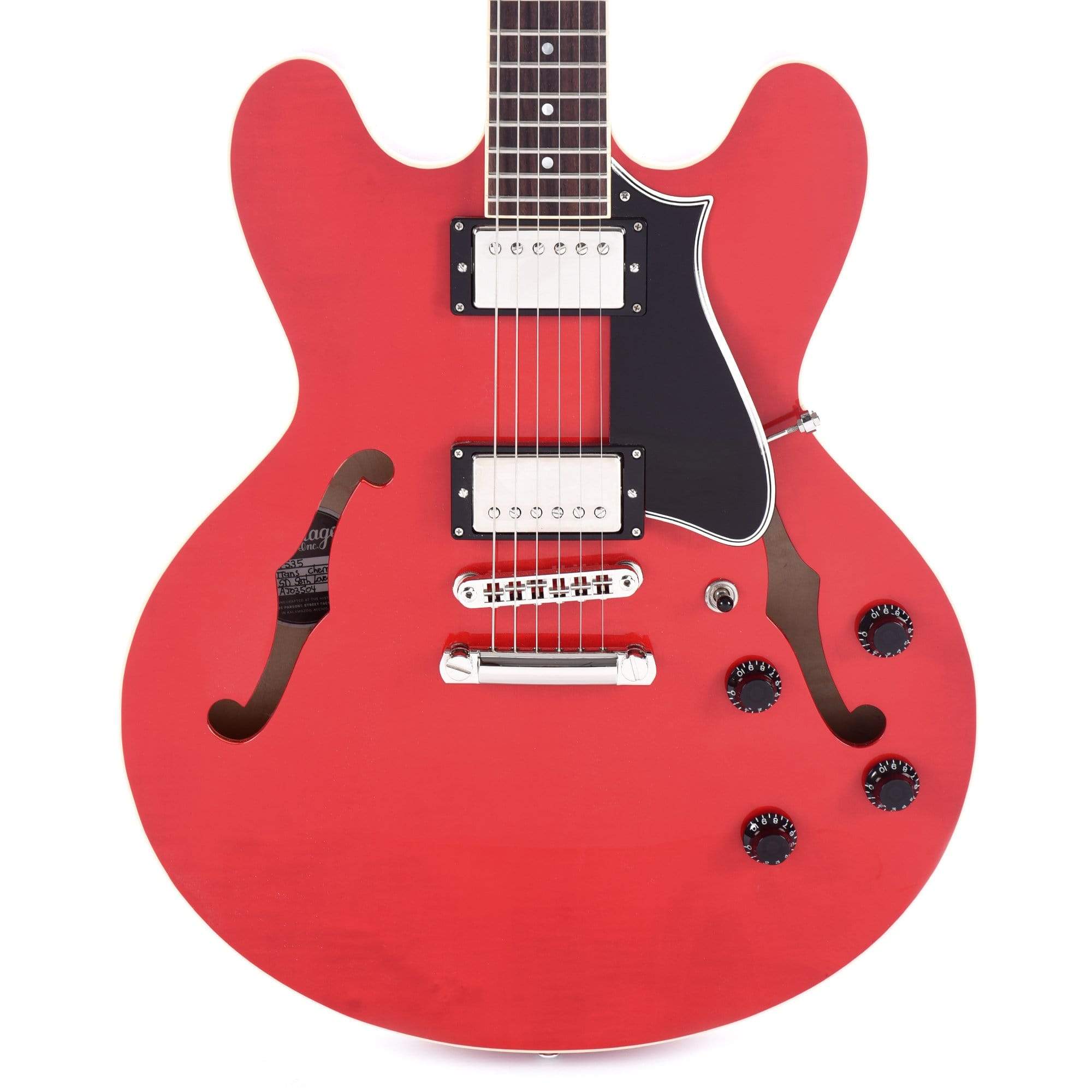 Heritage H-535 Standard Semi-Hollow Translucent Cherry Electric Guitars / Semi-Hollow