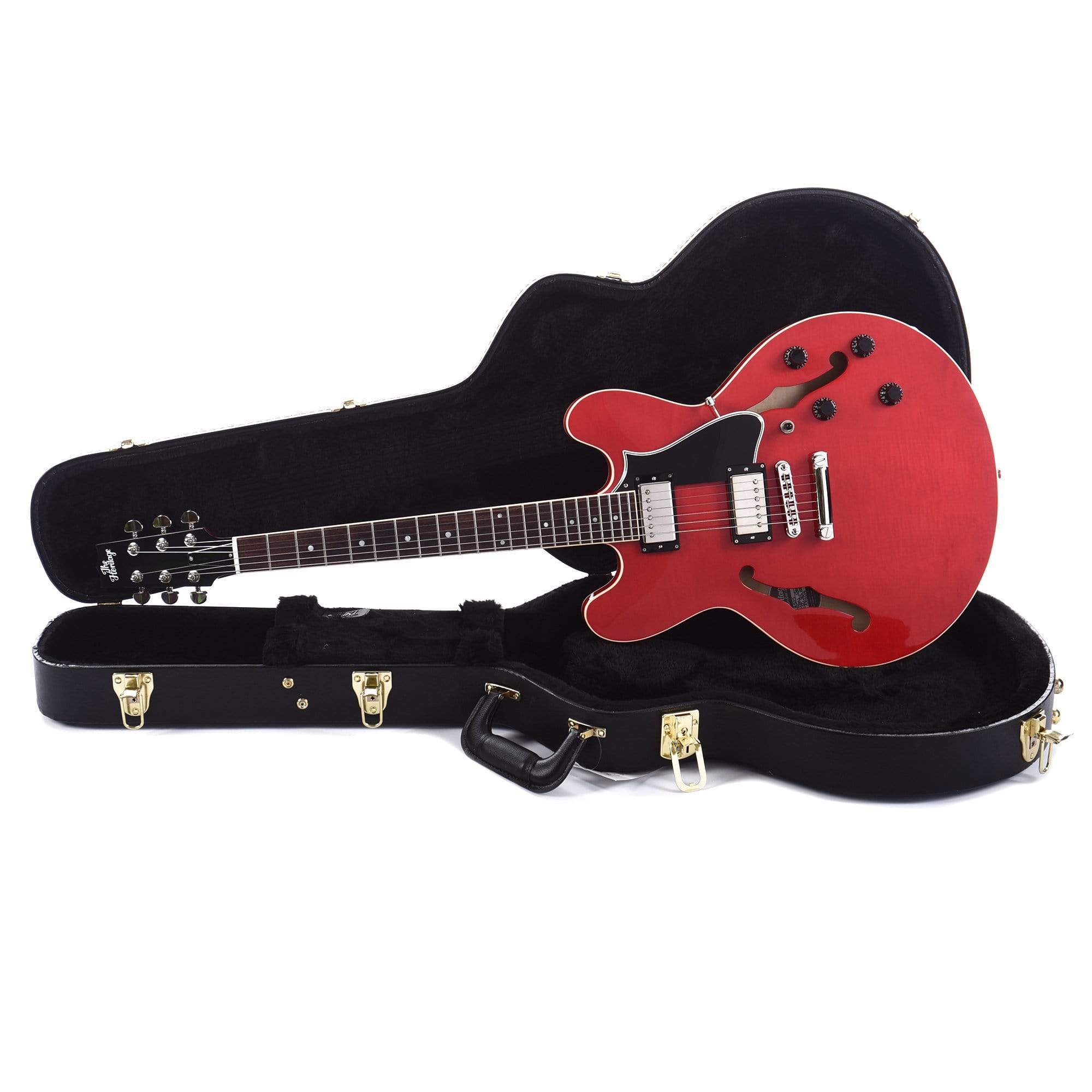 Heritage H-535 Standard Semi-Hollow Translucent Cherry Electric Guitars / Semi-Hollow