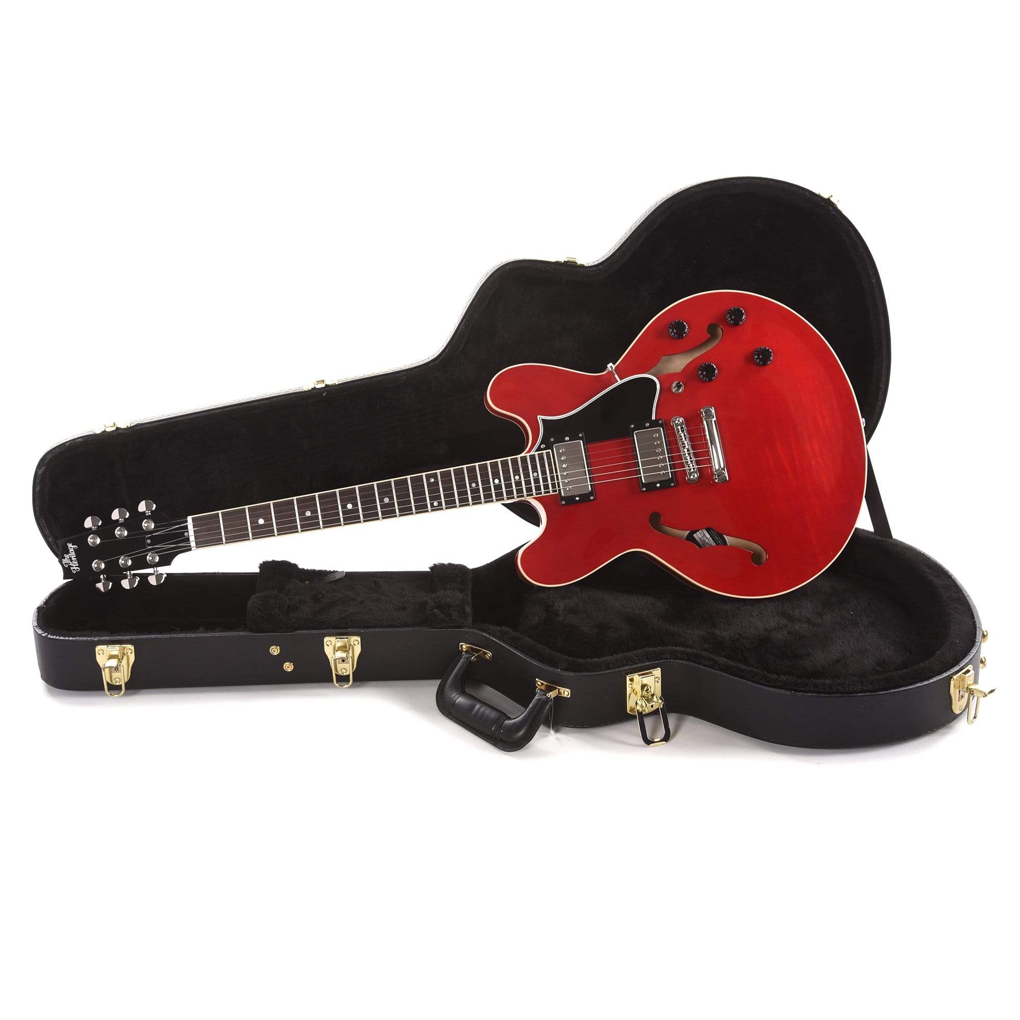 Heritage H-535 Standard Semi-Hollow Translucent Cherry Electric Guitars / Semi-Hollow