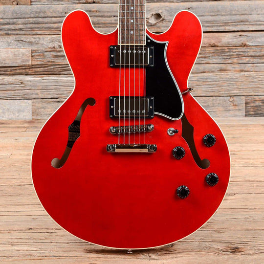 Heritage H-535 Standard Semi-Hollow Translucent Cherry Electric Guitars / Semi-Hollow