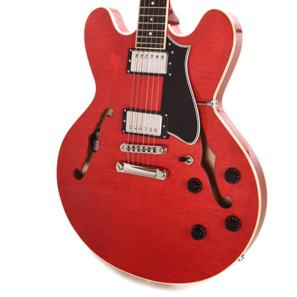 Heritage H-535 Standard Semi-Hollow Translucent Cherry Electric Guitars / Semi-Hollow