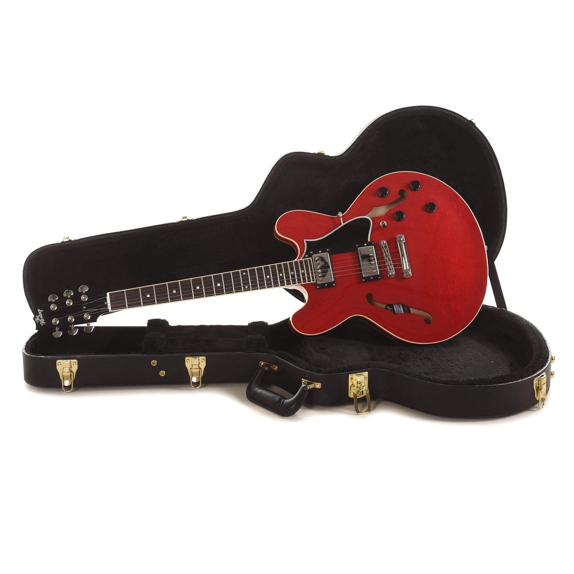 Heritage H-535 Standard Semi-Hollow Translucent Cherry Electric Guitars / Semi-Hollow