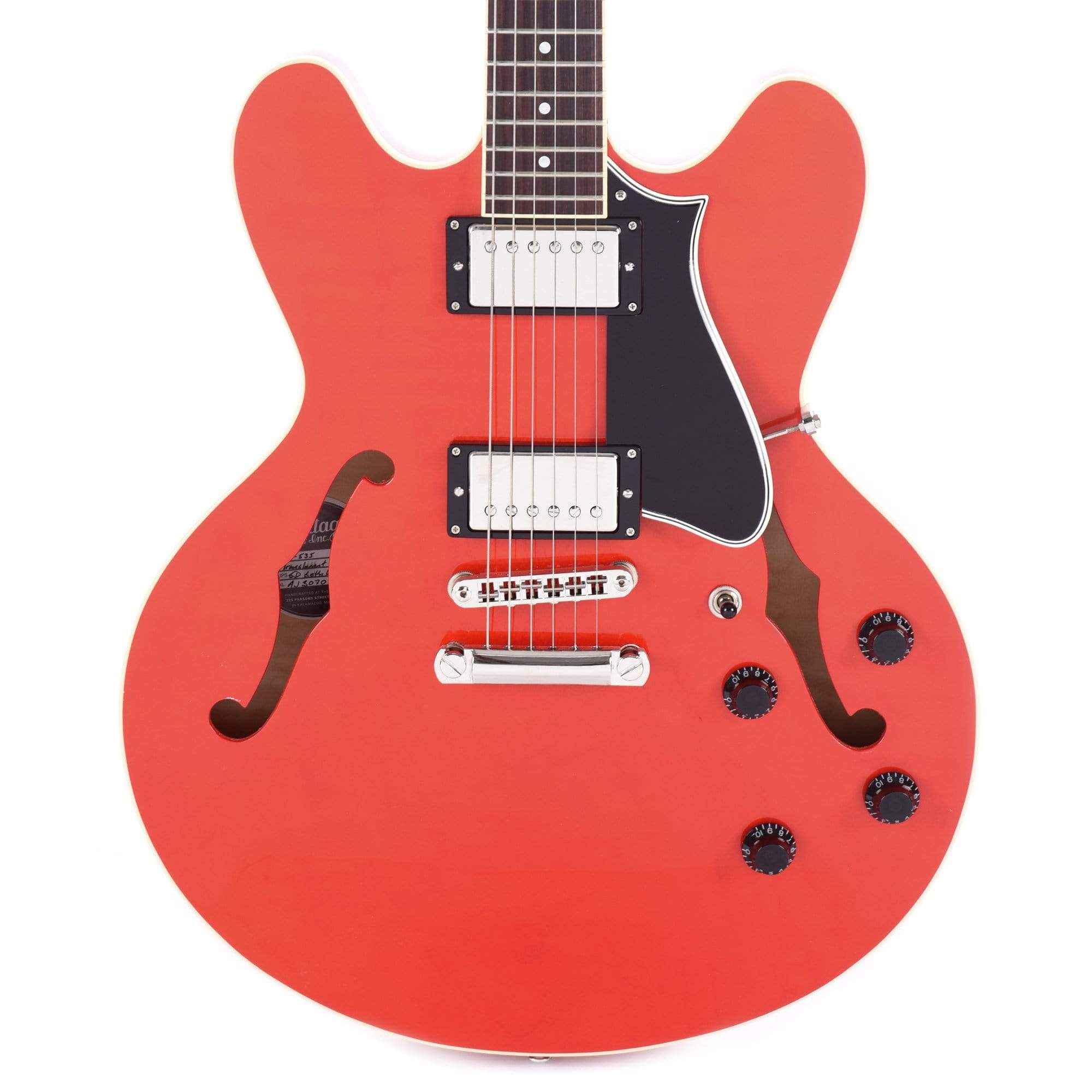 Heritage H-535 Standard Semi-Hollow Translucent Cherry Electric Guitars / Semi-Hollow