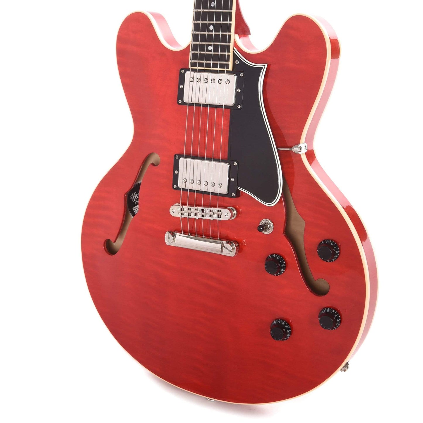 Heritage H-535 Standard Semi-Hollow Translucent Cherry Electric Guitars / Semi-Hollow