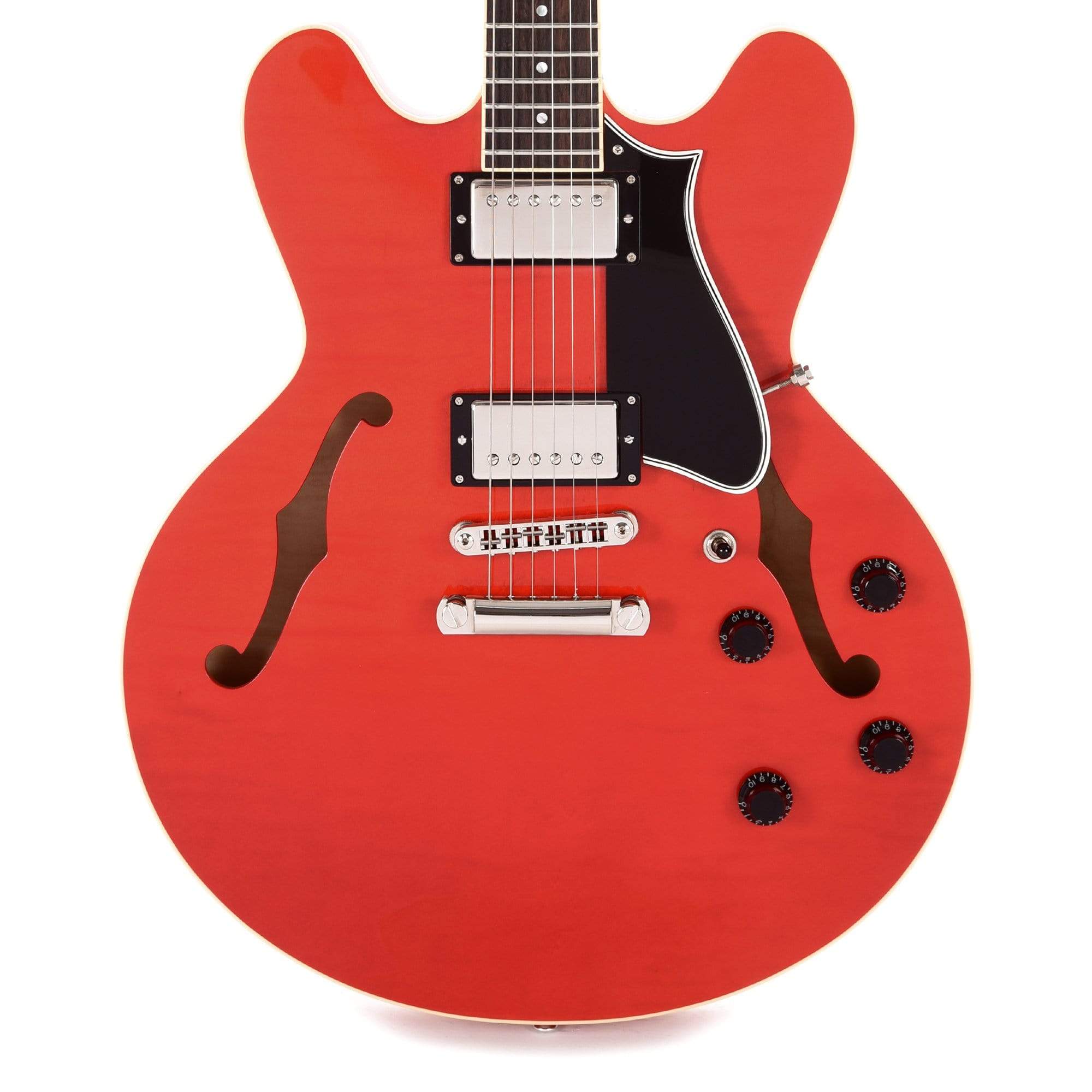 Heritage H-535 Standard Semi-Hollow Translucent Cherry Electric Guitars / Semi-Hollow