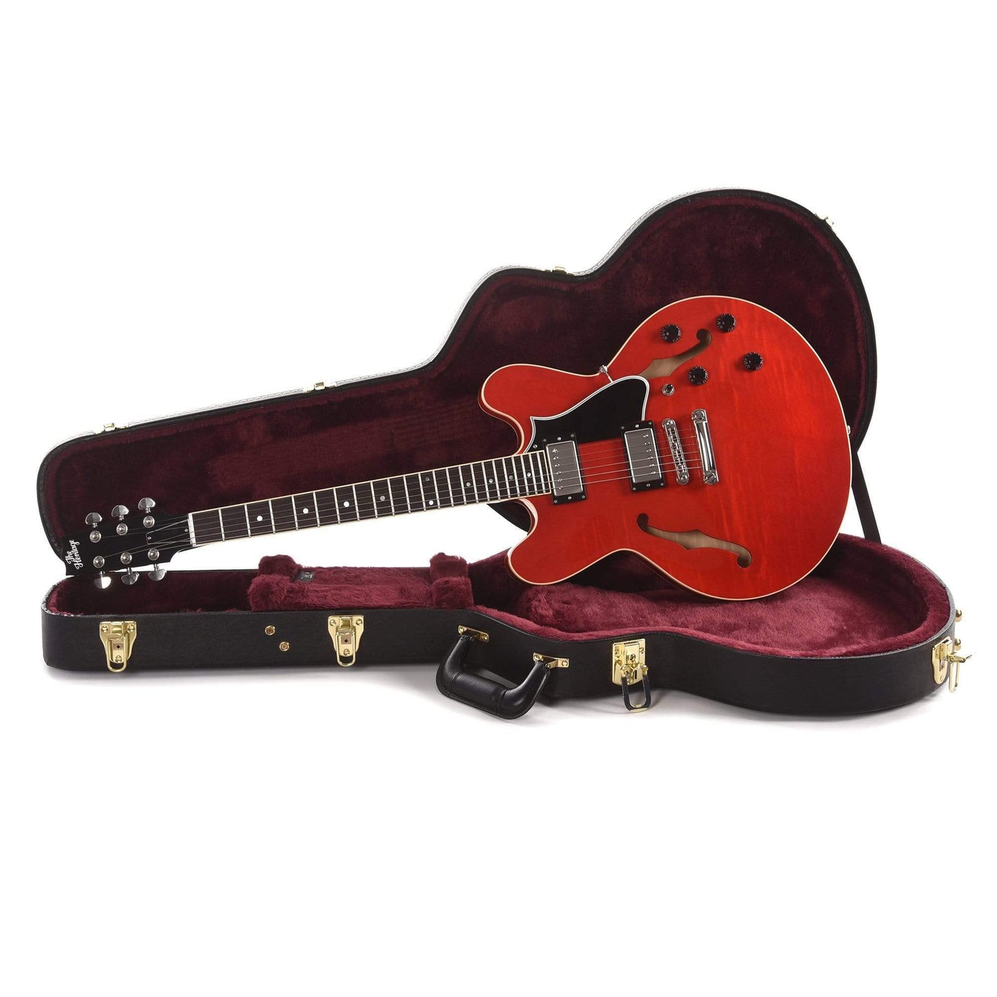 Heritage H-535 Standard Semi-Hollow Translucent Cherry Electric Guitars / Semi-Hollow