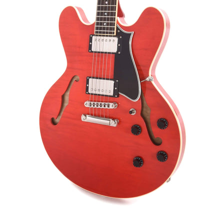 Heritage H-535 Standard Semi-Hollow Translucent Cherry Electric Guitars / Semi-Hollow