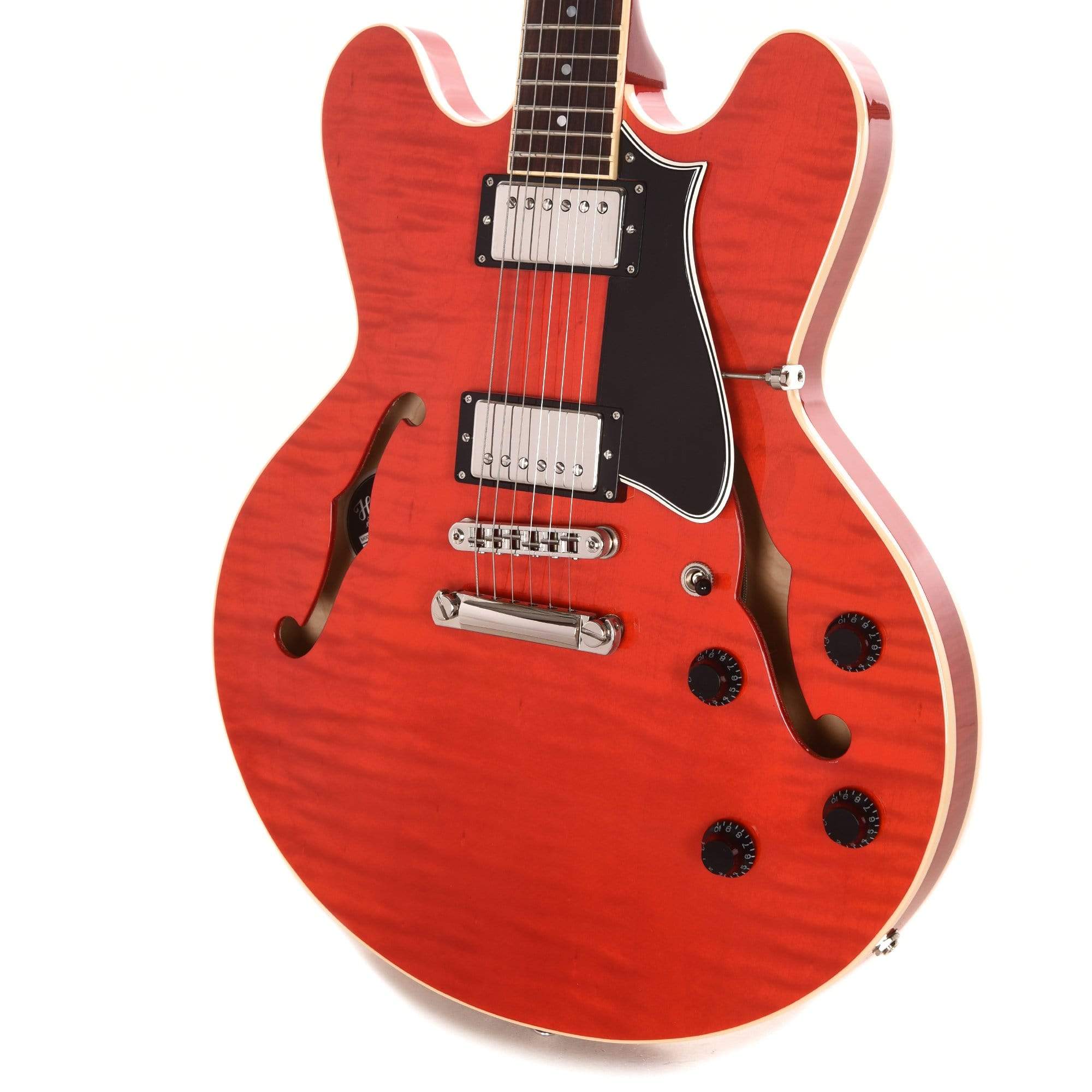 Heritage H-535 Standard Semi-Hollow Translucent Cherry Electric Guitars / Semi-Hollow