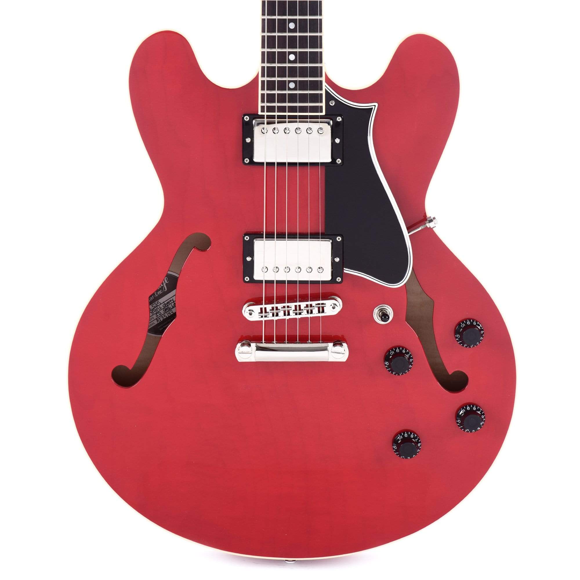 Heritage H-535 Standard Semi-Hollow Translucent Cherry Electric Guitars / Semi-Hollow