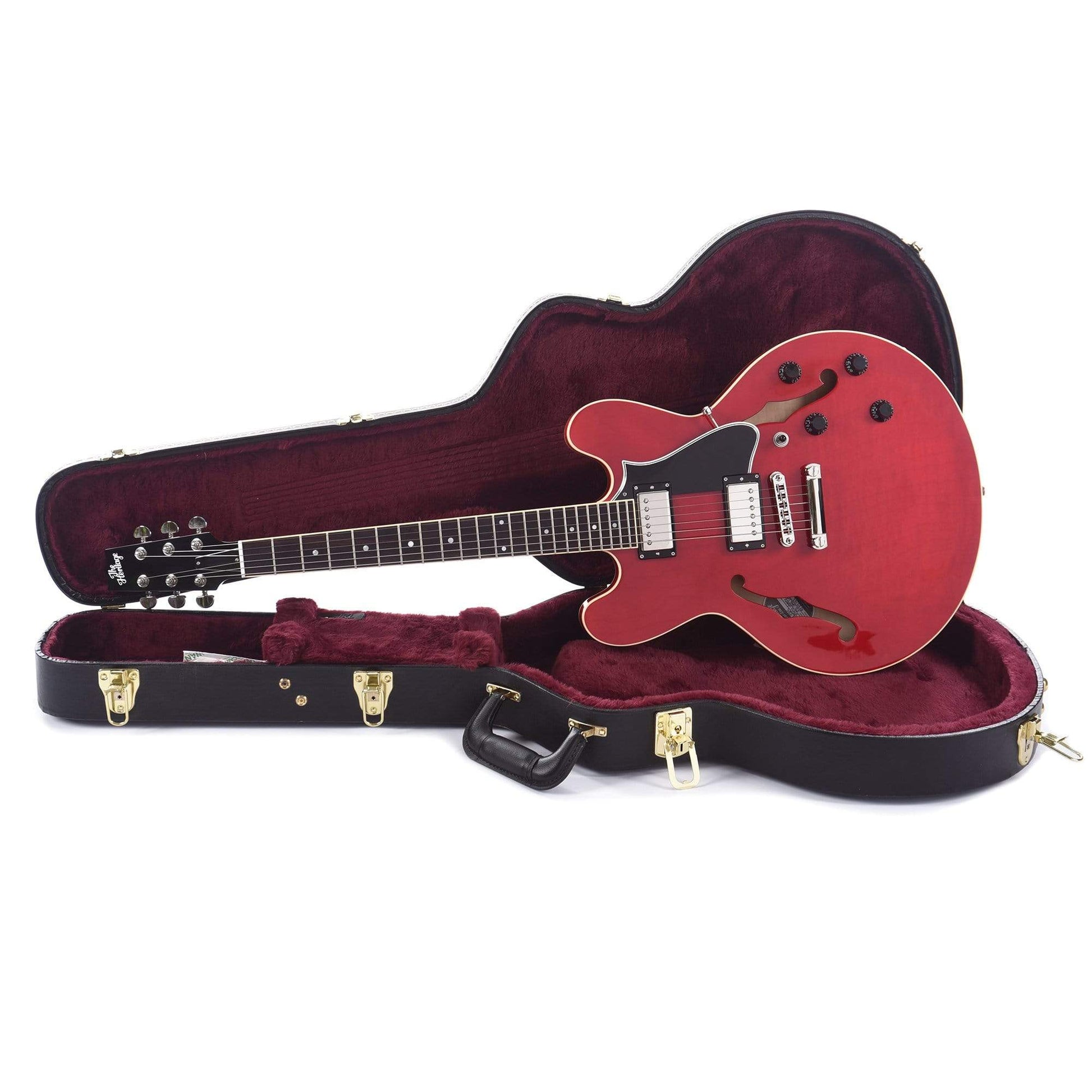 Heritage H-535 Standard Semi-Hollow Translucent Cherry Electric Guitars / Semi-Hollow