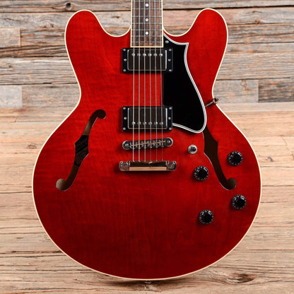 Heritage H-535 Standard Semi-Hollow Translucent Cherry Electric Guitars / Semi-Hollow