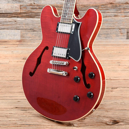 Heritage H-535 Standard Semi-Hollow Translucent Cherry Electric Guitars / Semi-Hollow