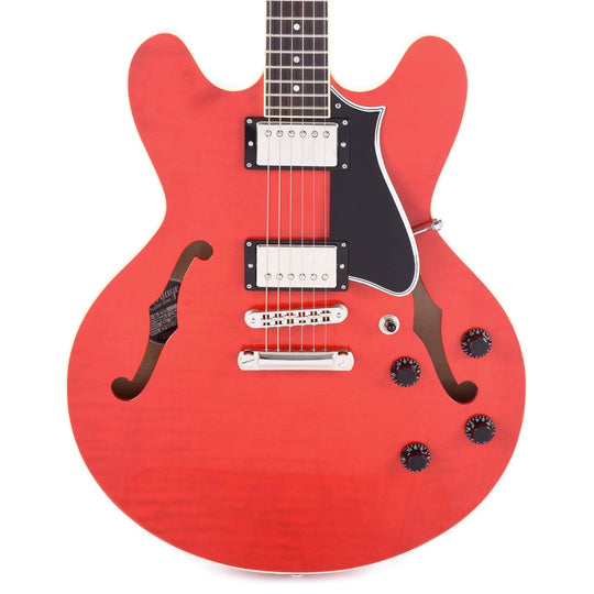 Heritage H-535 Standard Semi-Hollow Translucent Cherry Electric Guitars / Semi-Hollow
