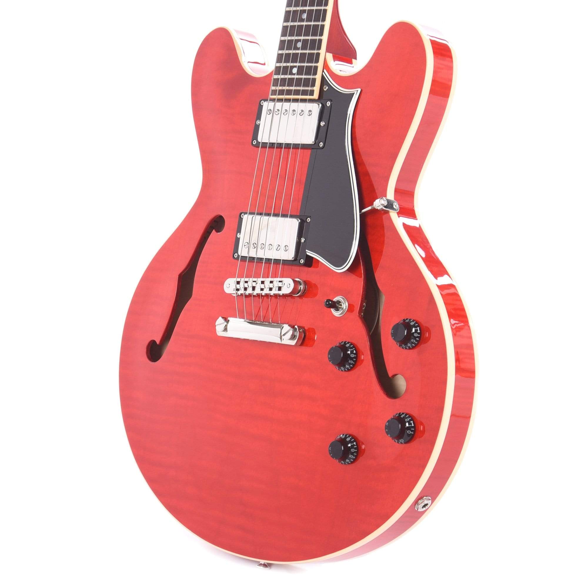 Heritage H-535 Standard Semi-Hollow Translucent Cherry Electric Guitars / Semi-Hollow