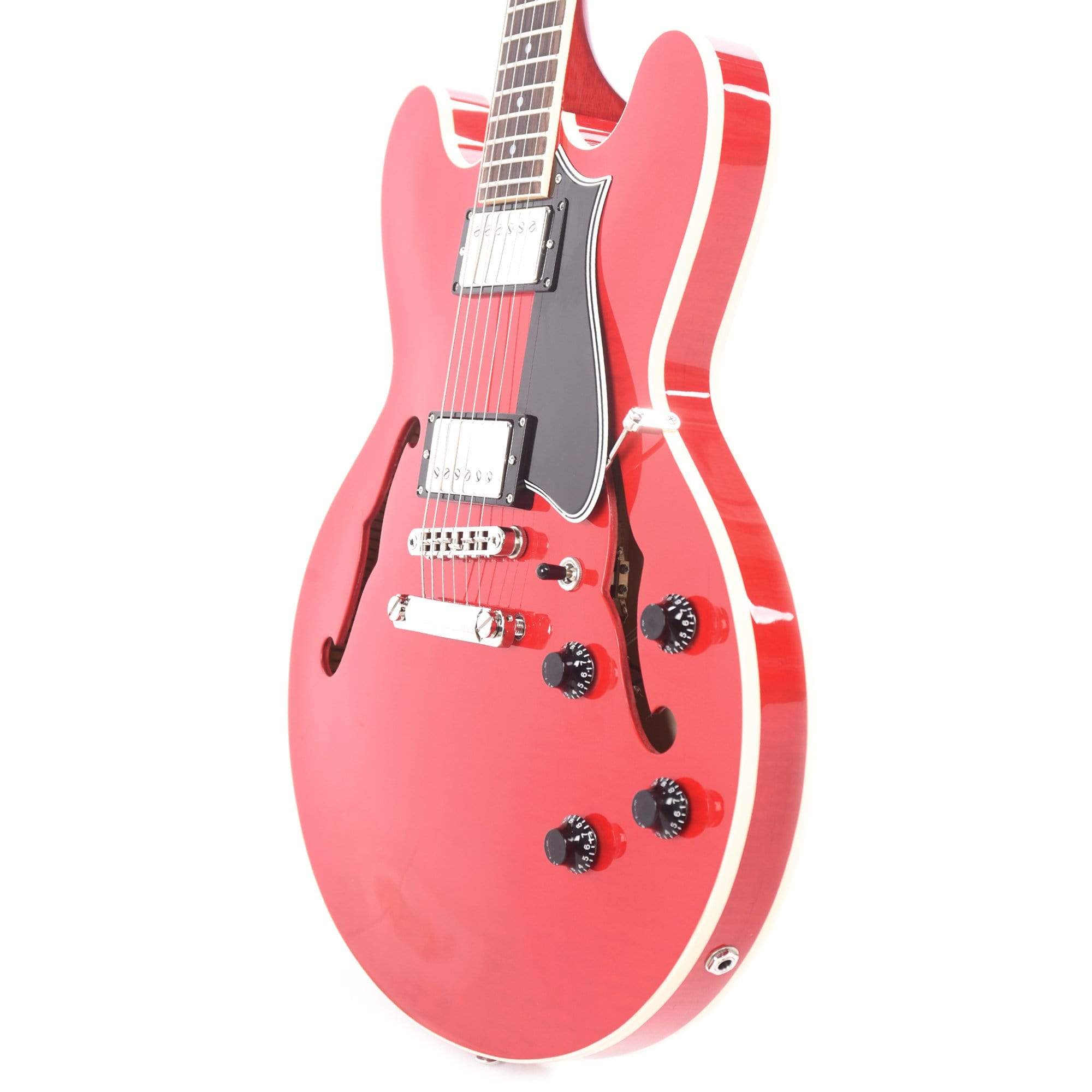 Heritage H-535 Standard Semi-Hollow Translucent Cherry Electric Guitars / Semi-Hollow