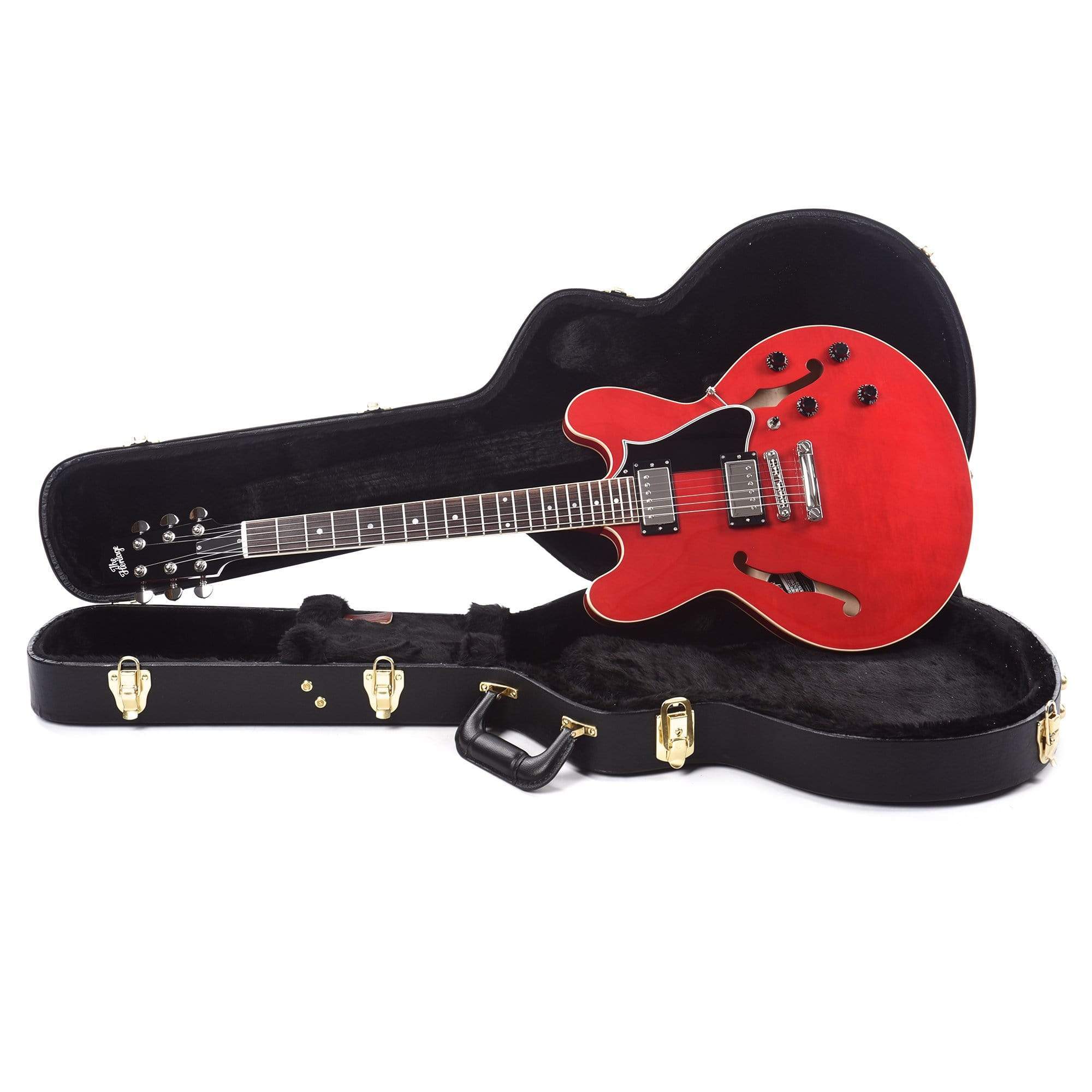 Heritage H-535 Standard Semi-Hollow Translucent Cherry Electric Guitars / Semi-Hollow