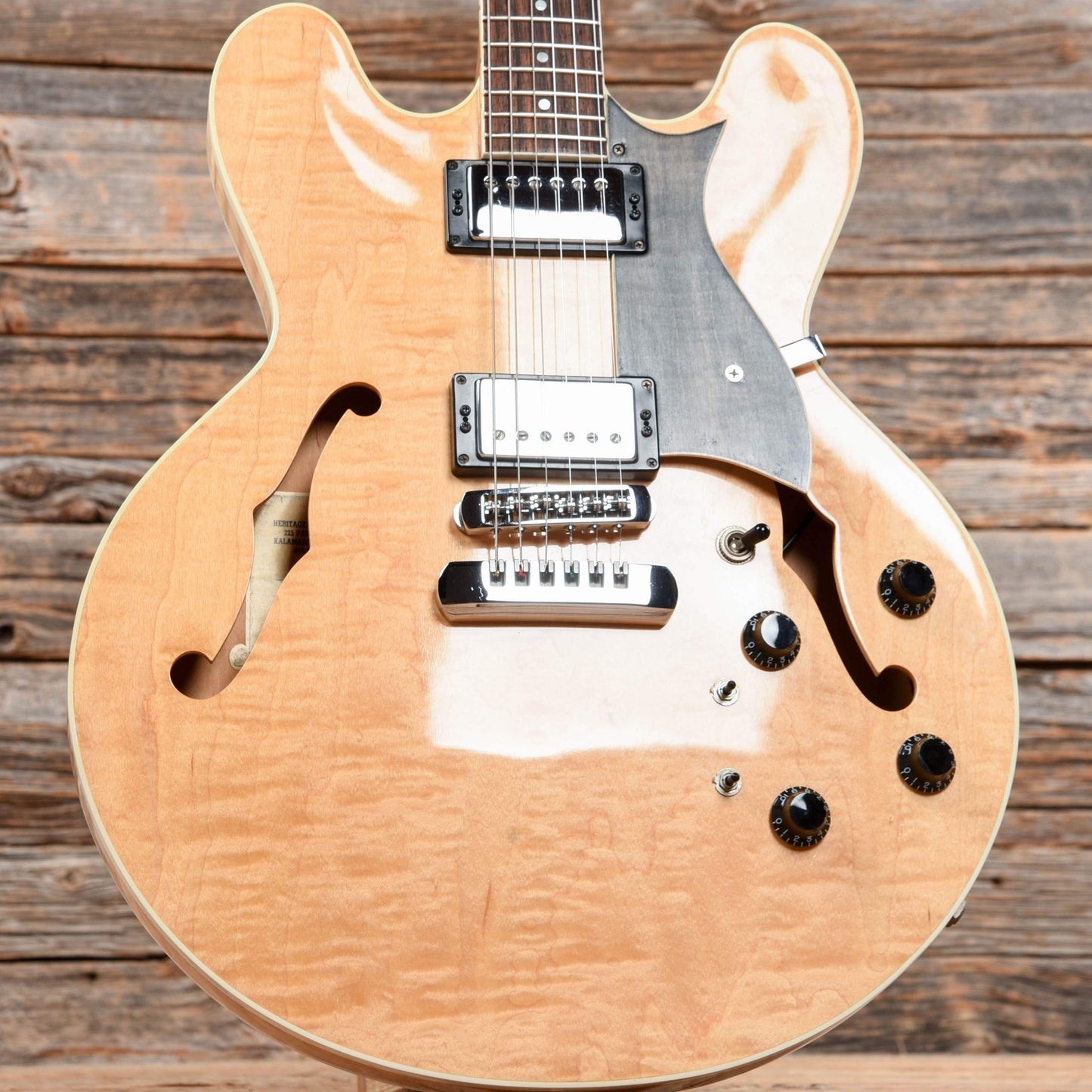 Heritage H-535 Ultra Natural 1997 Electric Guitars / Semi-Hollow