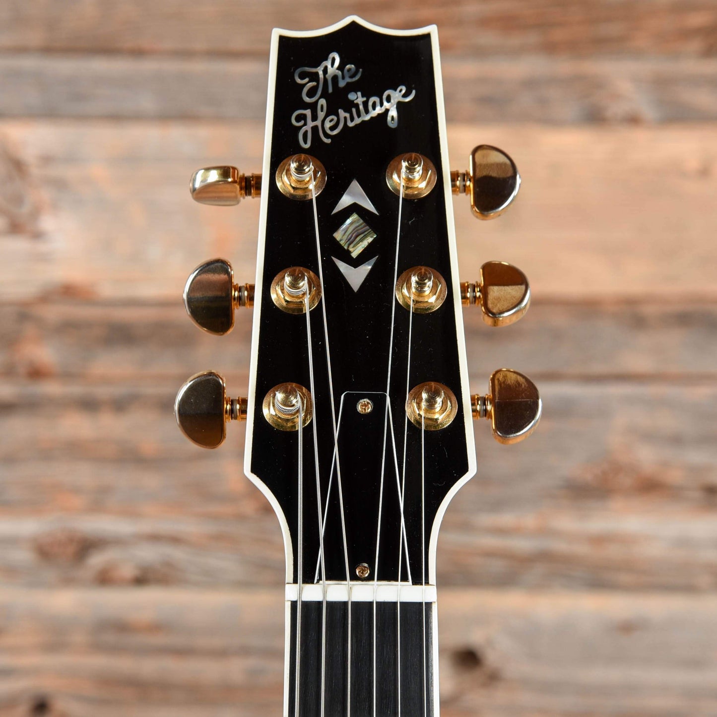 Heritage H-555 Amber 2014 Electric Guitars / Semi-Hollow