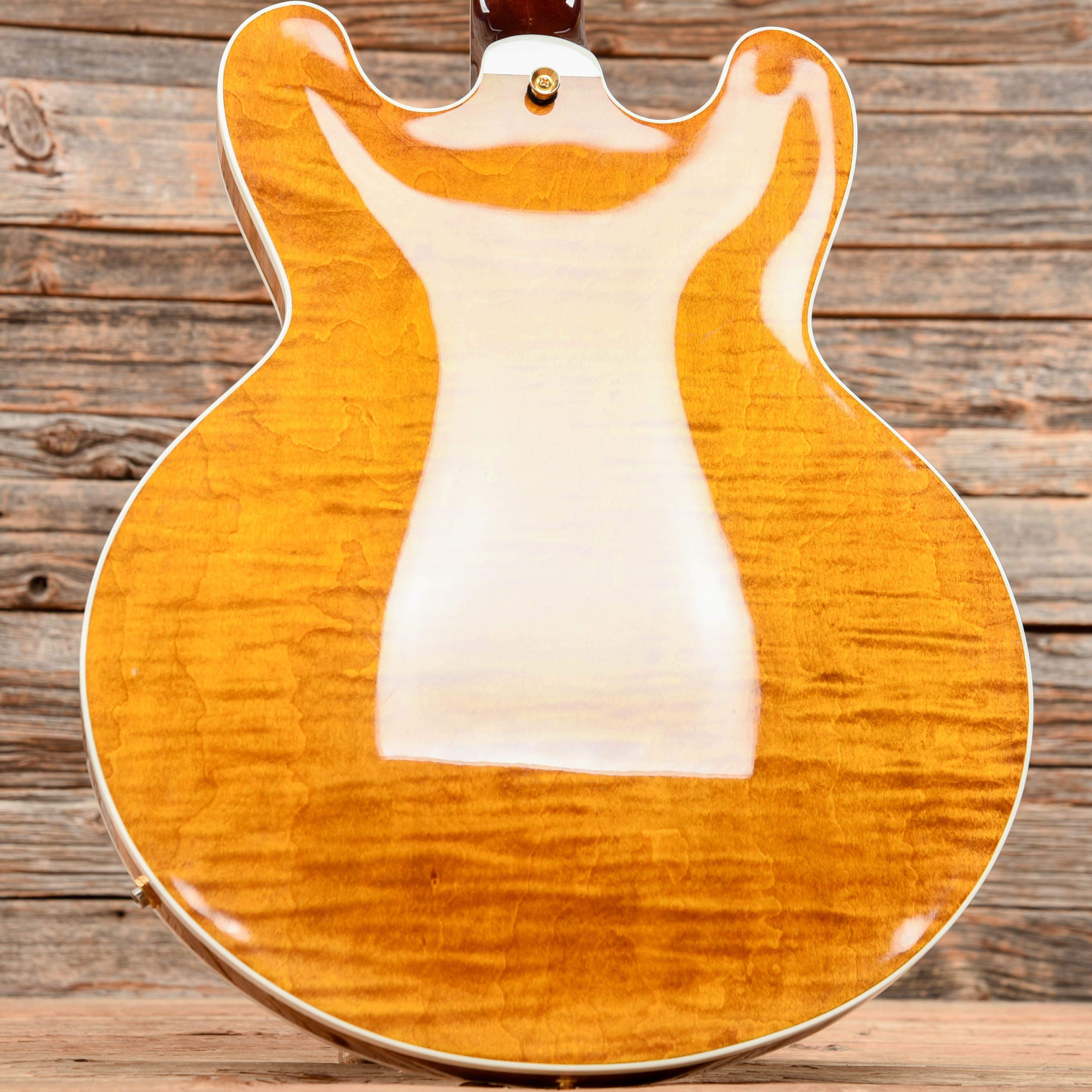 Heritage H-555 Amber 2014 Electric Guitars / Semi-Hollow
