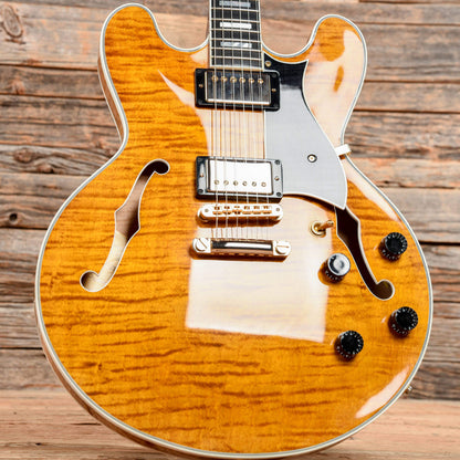 Heritage H-555 Amber 2014 Electric Guitars / Semi-Hollow
