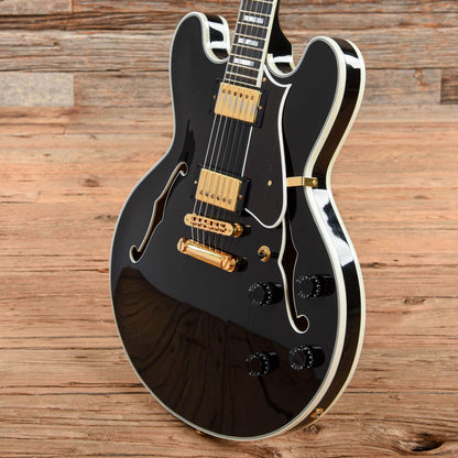 Heritage H-555 Ebony 2017 Electric Guitars / Semi-Hollow