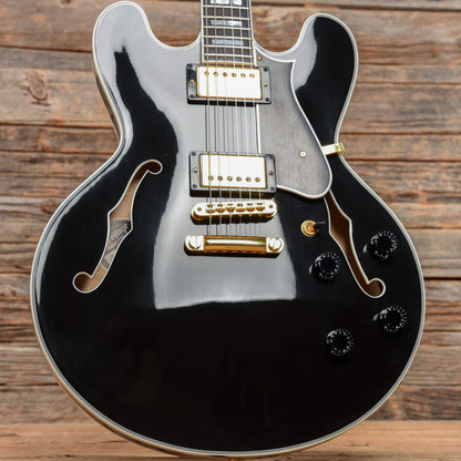 Heritage H-555 Ebony 2017 Electric Guitars / Semi-Hollow