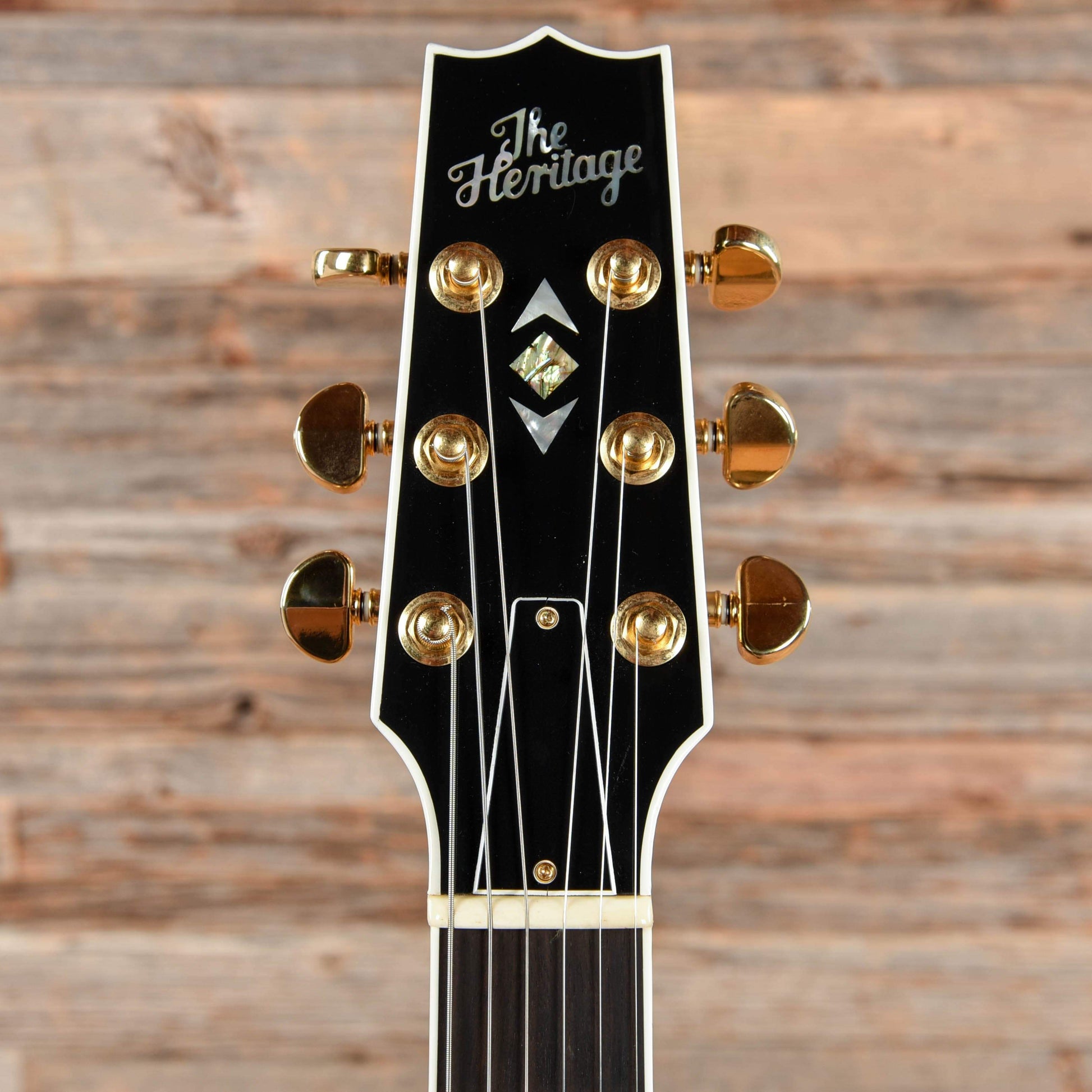 Heritage H-555 Ebony 2017 Electric Guitars / Semi-Hollow