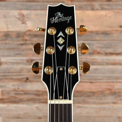 Heritage H-555 Ebony 2017 Electric Guitars / Semi-Hollow