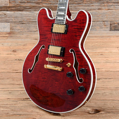 Heritage H-555 Wine Red 2017 Electric Guitars / Semi-Hollow