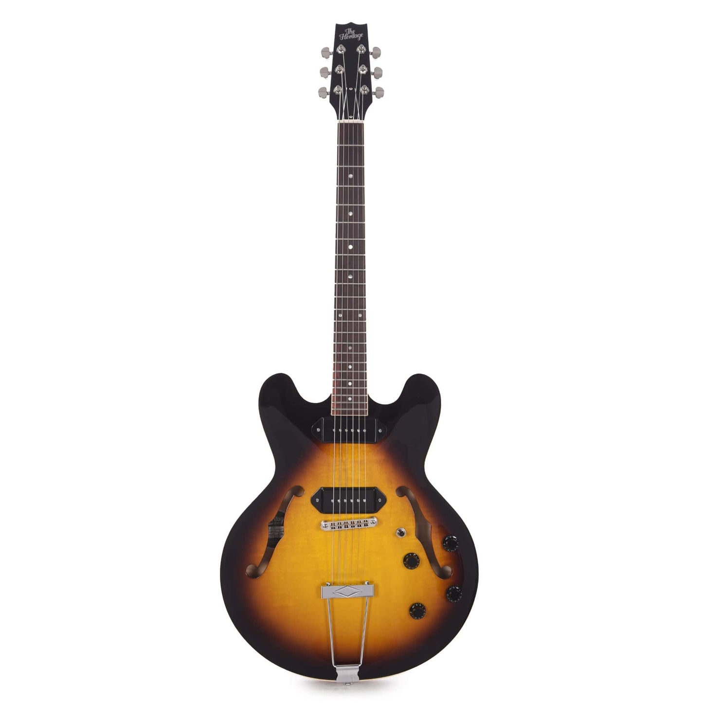 Heritage Standard H-530 Hollow Electric Original Sunburst Electric Guitars / Semi-Hollow