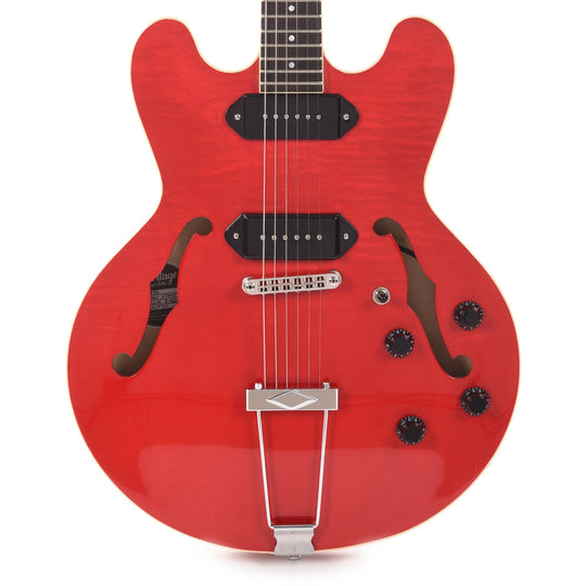 Heritage Standard H-530 Hollow Electric Translucent Cherry Electric Guitars / Semi-Hollow
