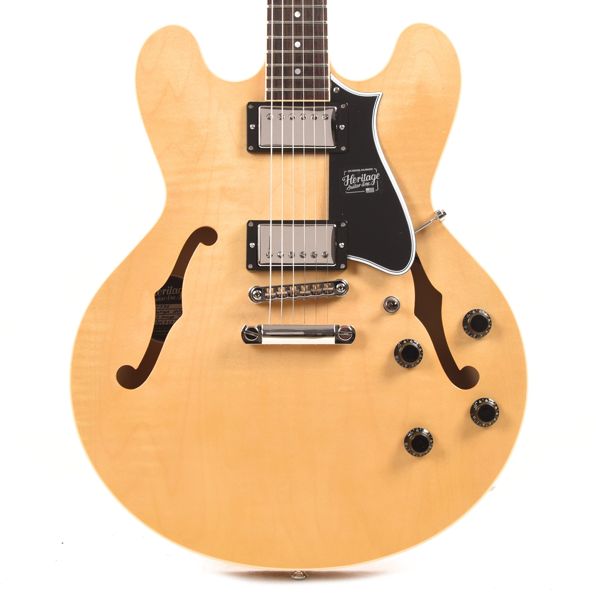 Heritage Standard H-535 Semi-Hollow Antique Natural Electric Guitars / Semi-Hollow
