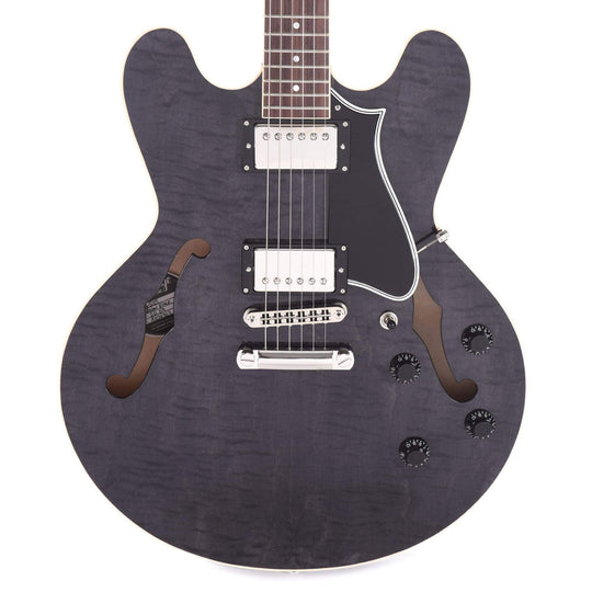 Heritage Standard H-535 Semi-Hollow Black Translucent Electric Guitars / Semi-Hollow