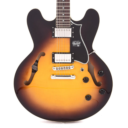 Heritage Standard H-535 Semi-Hollow Body Original Sunburst Electric Guitars / Semi-Hollow