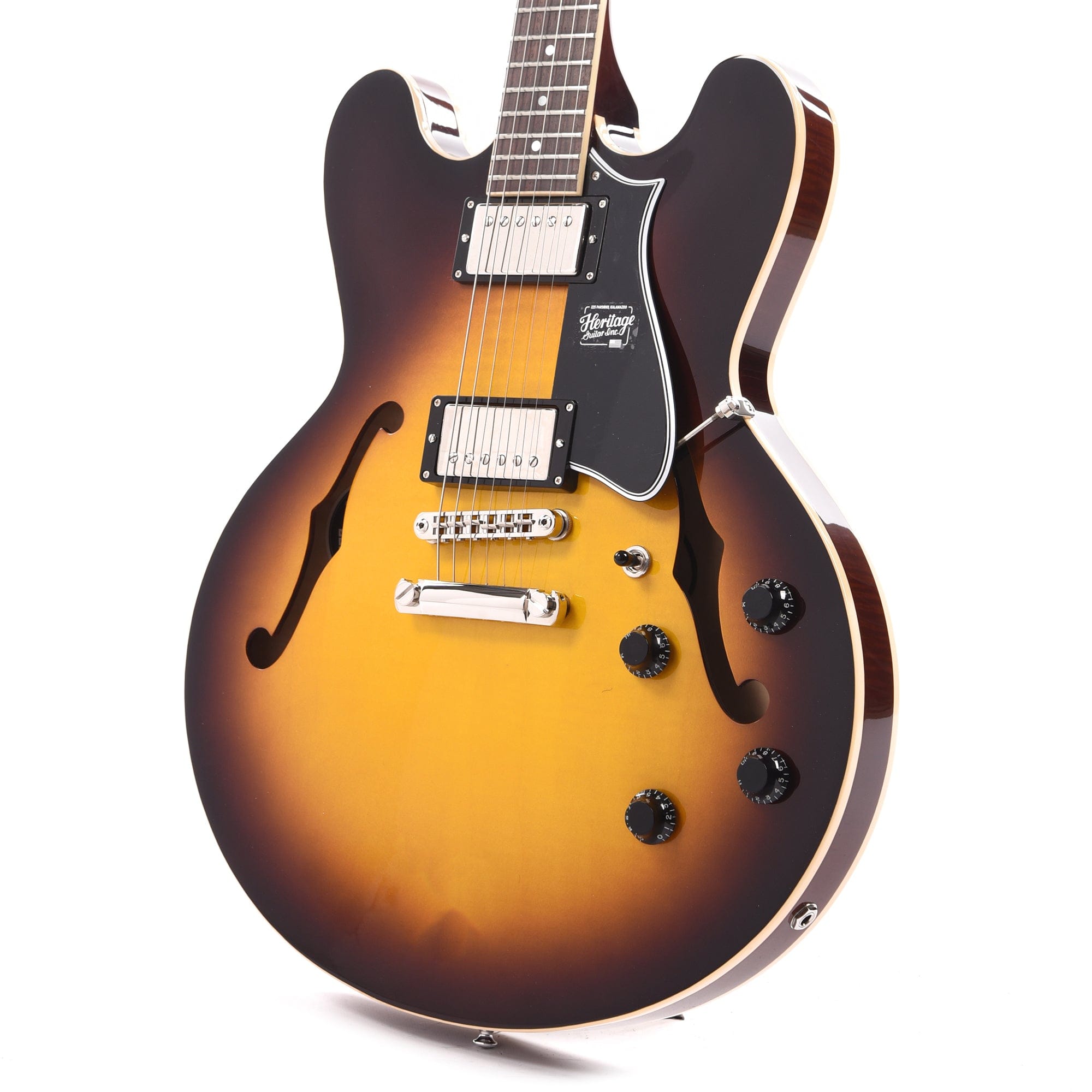 Heritage Standard H-535 Semi-Hollow Body Original Sunburst Electric Guitars / Semi-Hollow