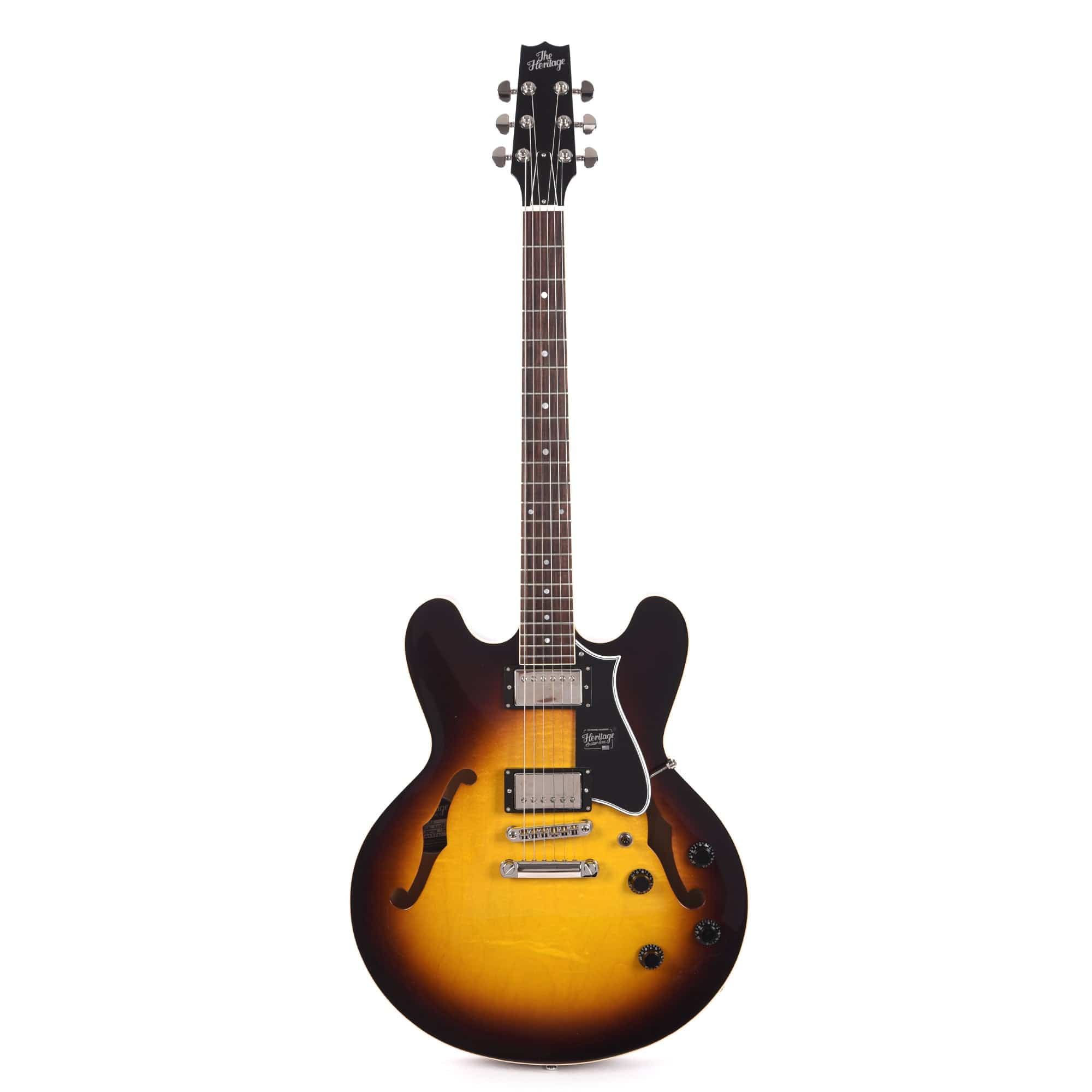 Heritage Standard H-535 Semi-Hollow Body Original Sunburst Electric Guitars / Semi-Hollow