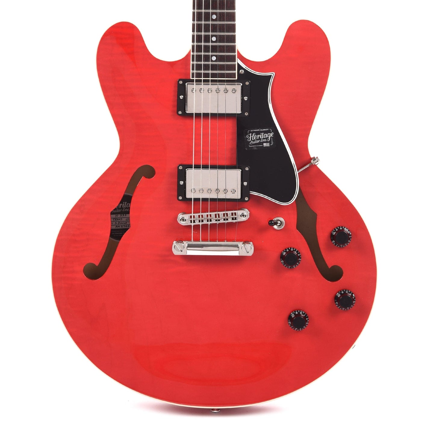 Heritage Standard H-535 Semi-Hollow Body Translucent Cherry Electric Guitars / Semi-Hollow