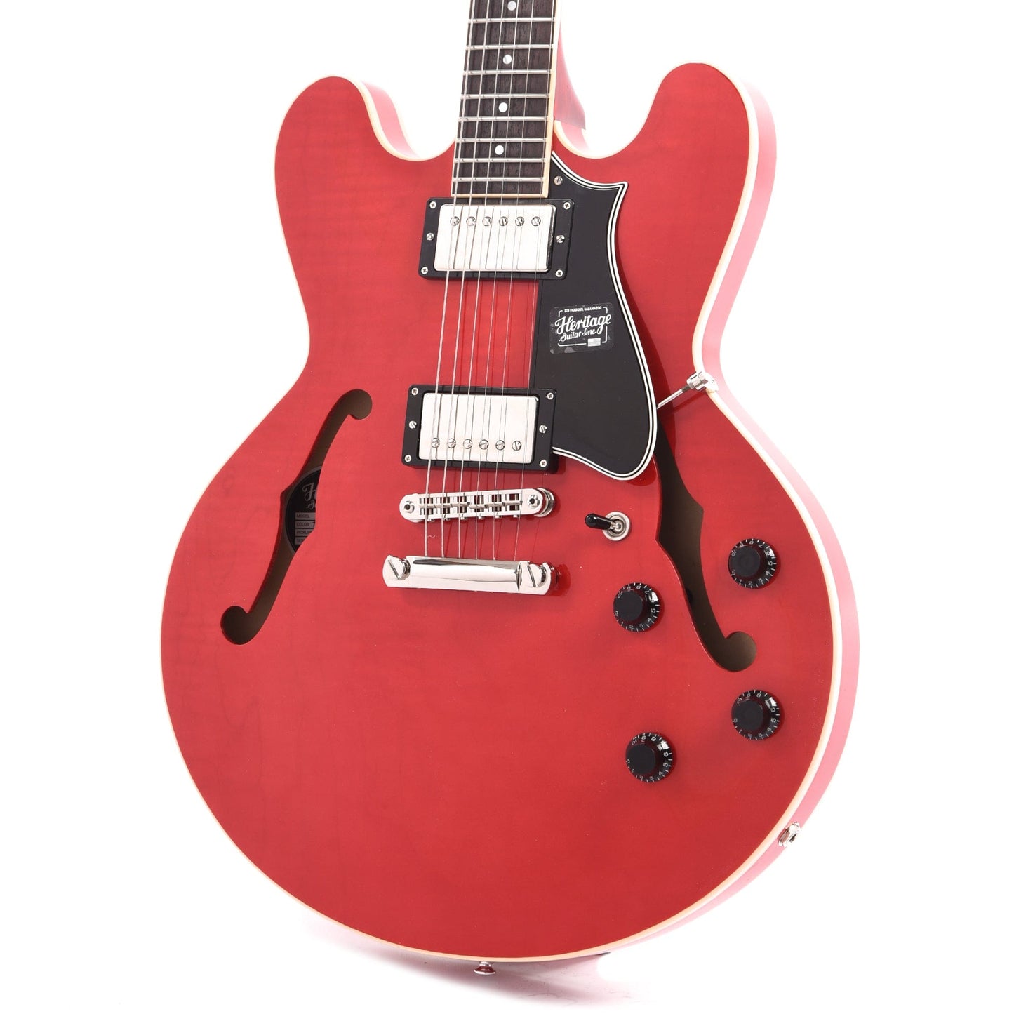 Heritage Standard H-535 Semi-Hollow Body Translucent Cherry Electric Guitars / Semi-Hollow