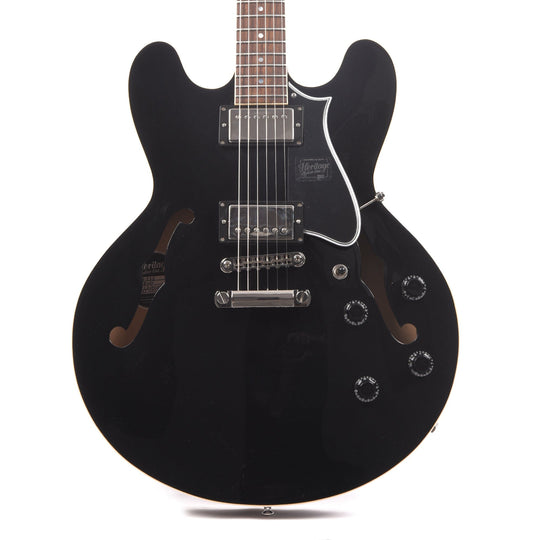 Heritage Standard H-535 Semi-Hollow Ebony Electric Guitars / Semi-Hollow