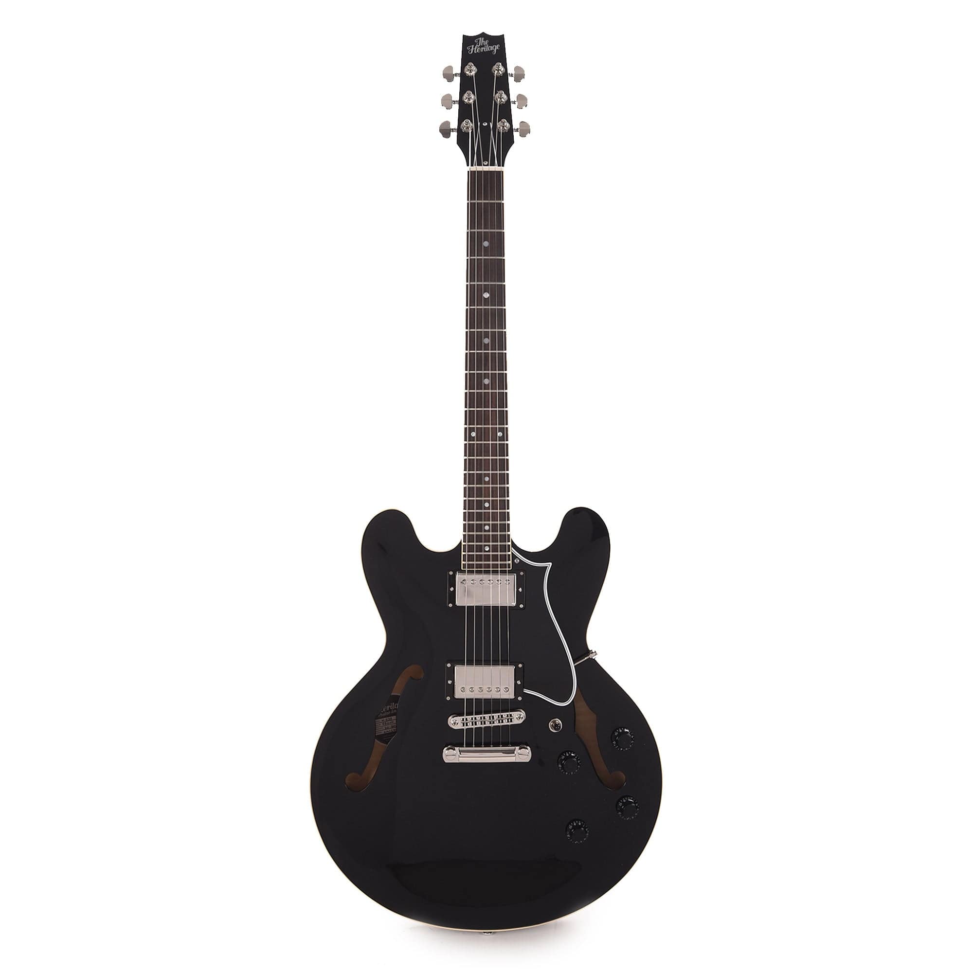 Heritage Standard H-535 Semi-Hollow Ebony Electric Guitars / Semi-Hollow