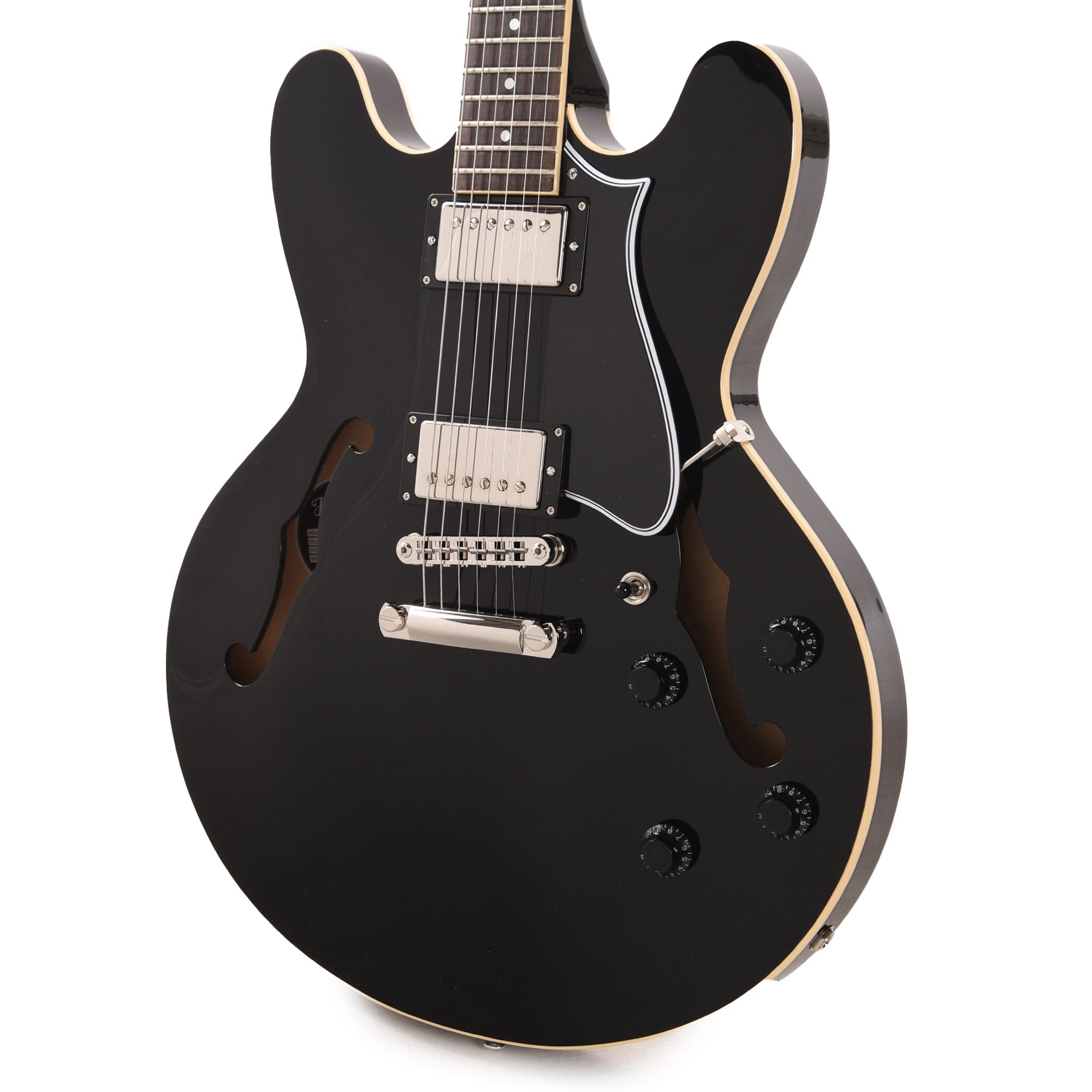 Heritage Standard H-535 Semi-Hollow Ebony Electric Guitars / Semi-Hollow